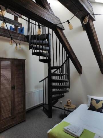 Deluxe Family Room with Mezzanine в  Wierzbowe Ranczo
